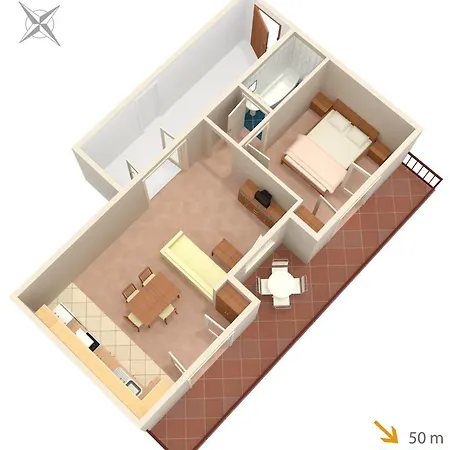Apartments By The Sea Zivogosce - Mala Duba, Makarska - 2603 Igrane